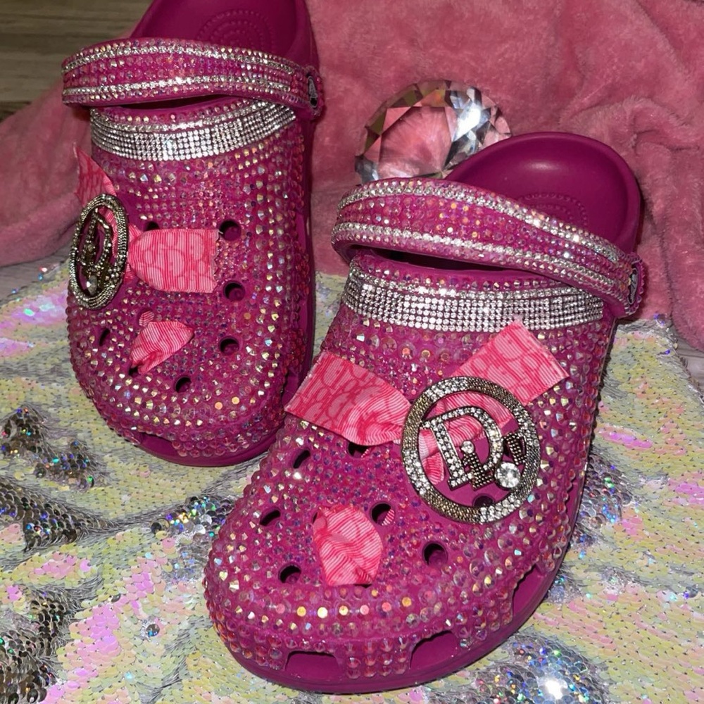 Dazzling Pink Women Clogs